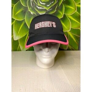 Hershey's Hat  Pink Gray Running Fishing Camping Outdoors Cap Lightweight